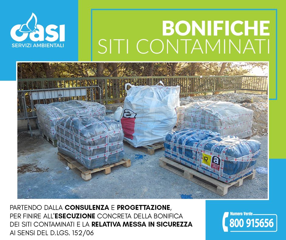 Servizio di bonifica siti contaminati